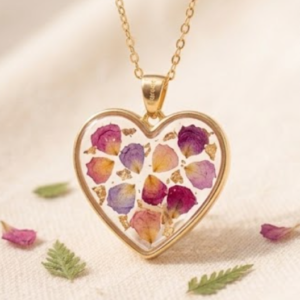 Corazón de petalos